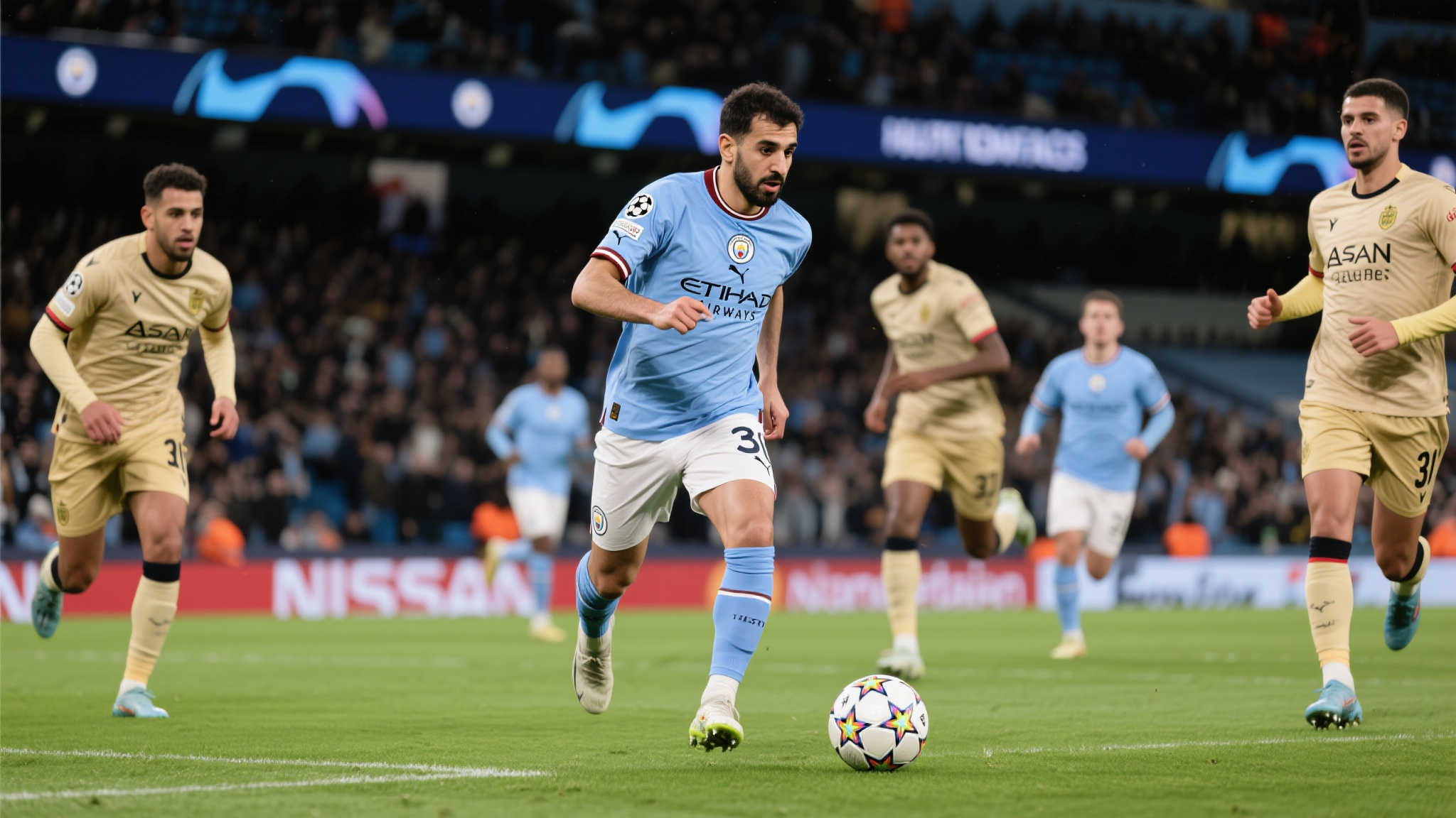 精准!京多安门前冷静双响,曼城4-0大胜艾因 精准!京多安门前冷静双响,曼城4-0大胜艾因